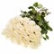 25 белых роз  ( Венделла ) 40см-80 см