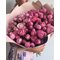 25 пионовидных роз Silva Pink