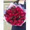 51 малиновая роза 40 см ( Черри О )