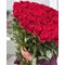 101 красная роза 90 см -110 см