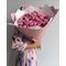 25 пионовидных роз Silva Pink