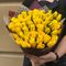 51 ярко - жёлтая роза 40 см ( Мун Вок )