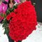 151 красная роза 80 см