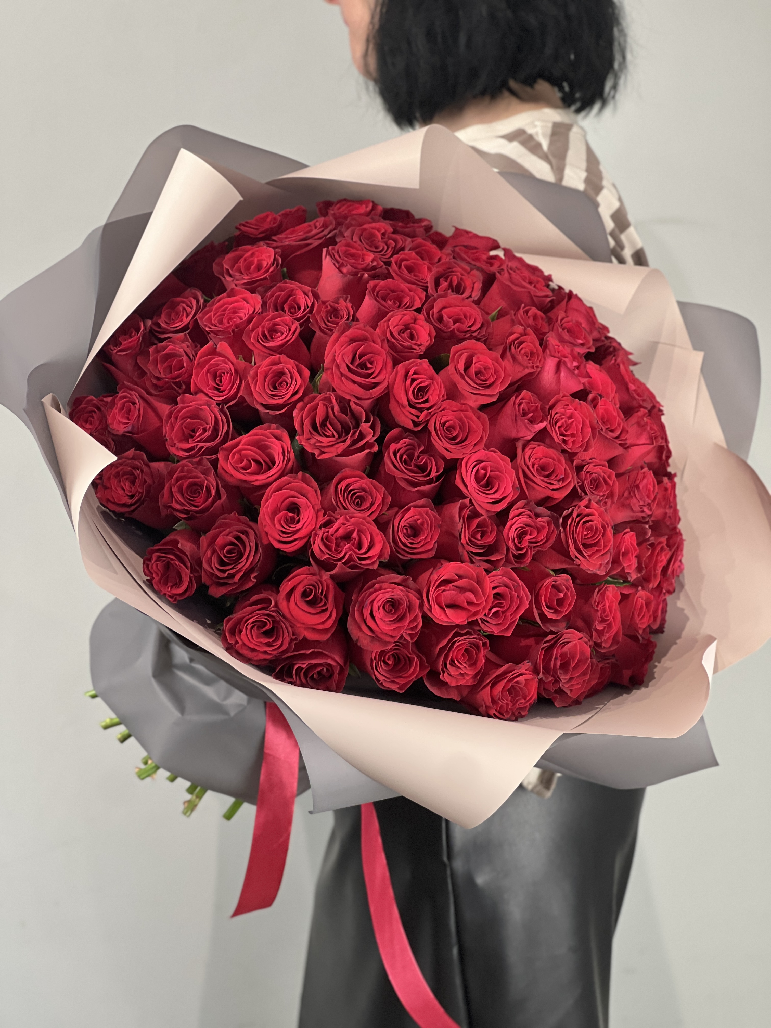 Детали бутонов розы Родос крупным планом