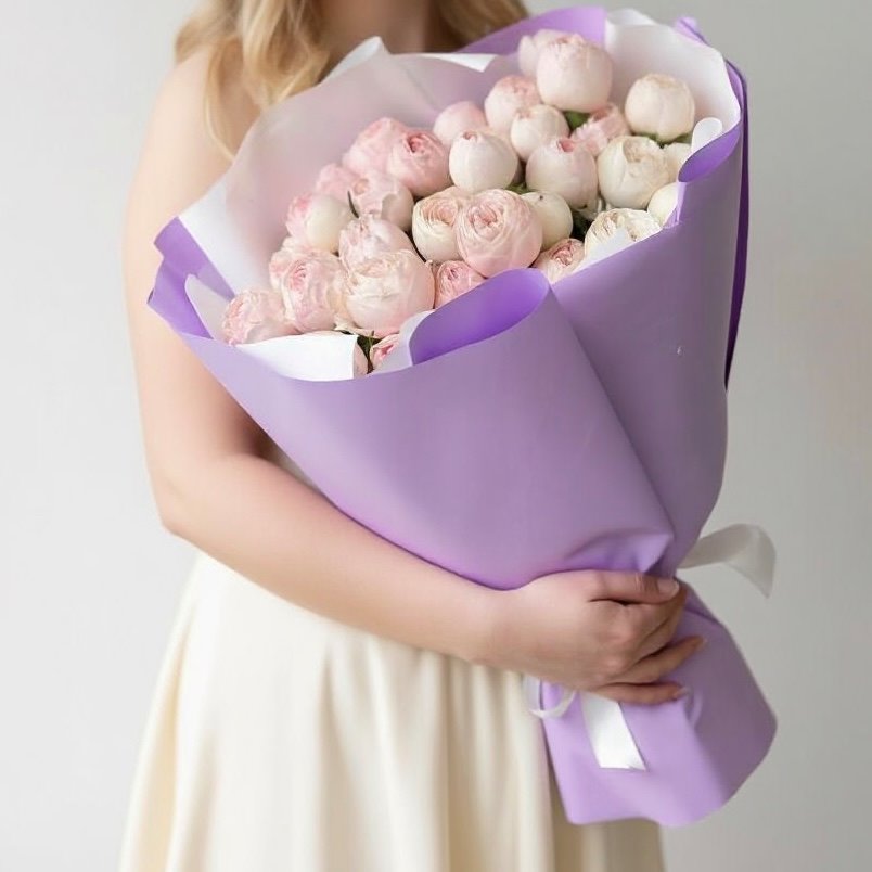11 пионовидных кустовых роз Мэнсфилд Парк