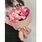 11 пионовидных роз Микс