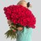 101 КРАСНАЯ роза 60 см