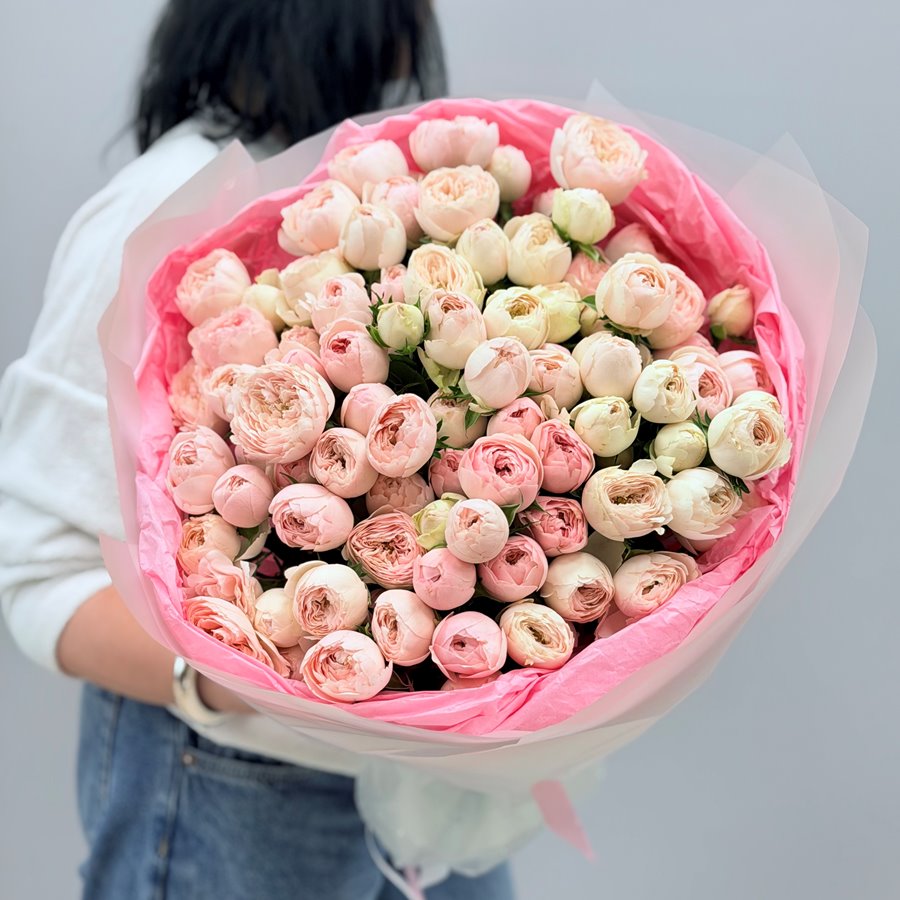 21 пионовидная роза Мэнсфилд Парк