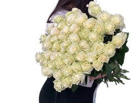 Букет 51 роза 60 см Эквадор
