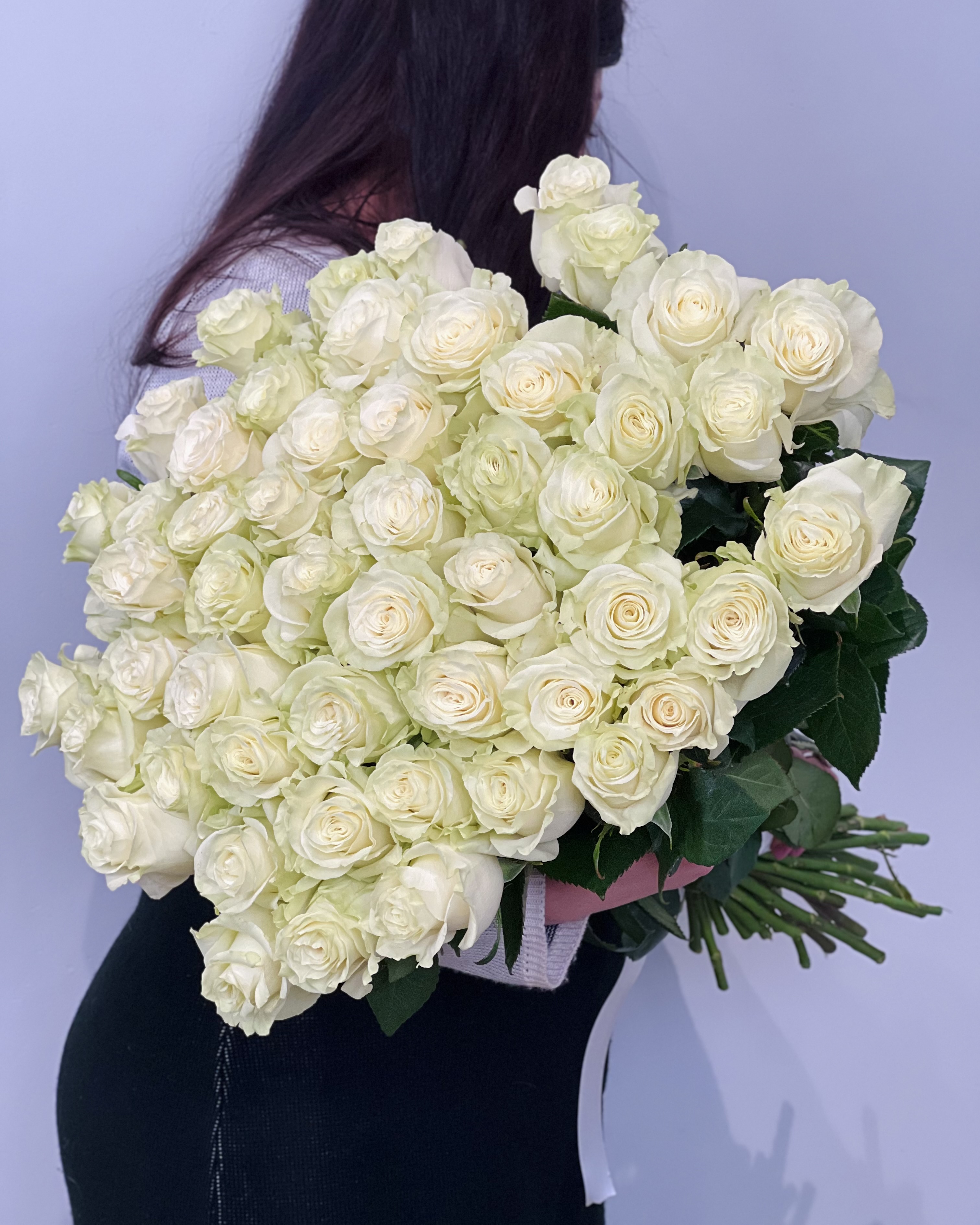 Боковой вид букета