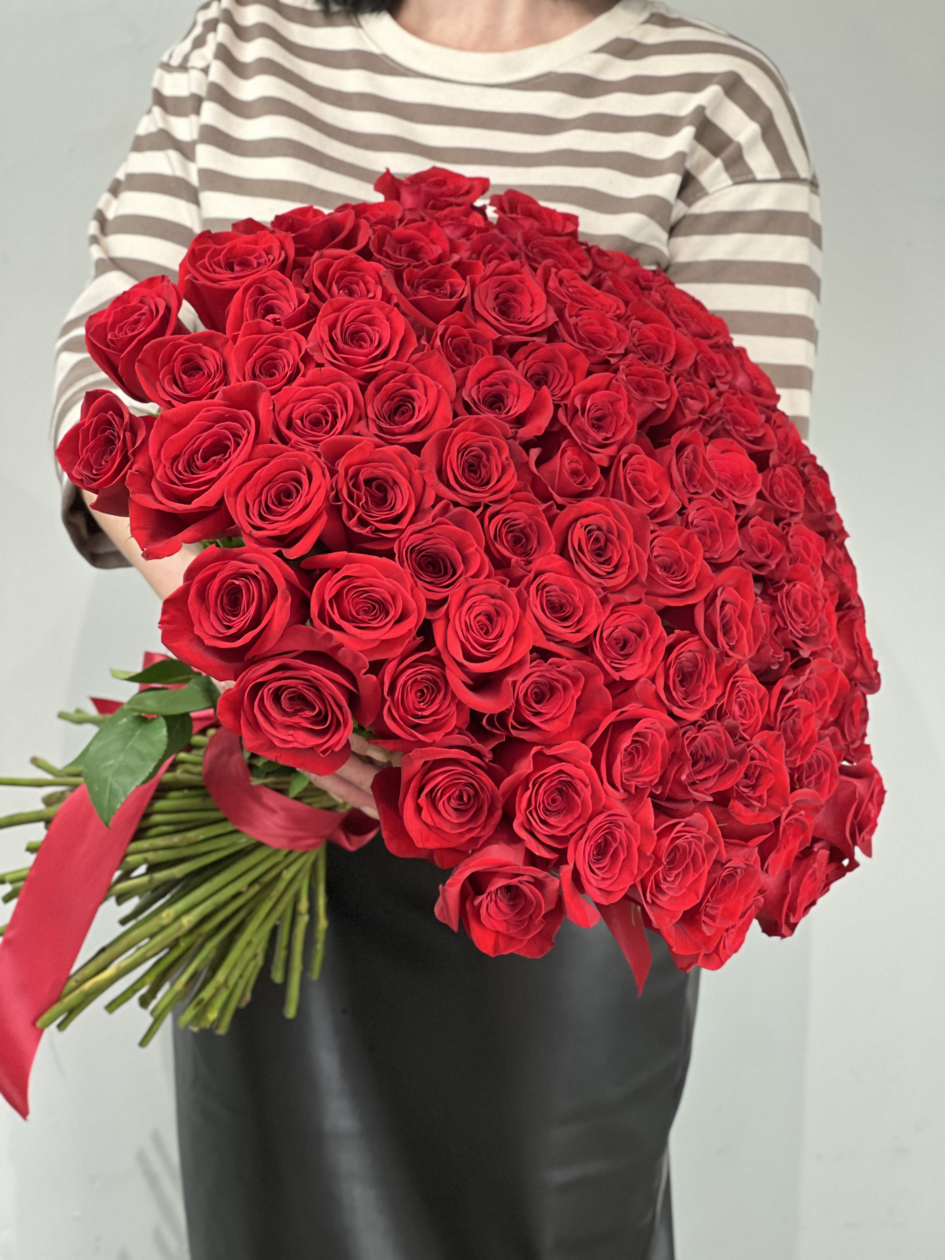 Качество стеблей эквадорских роз