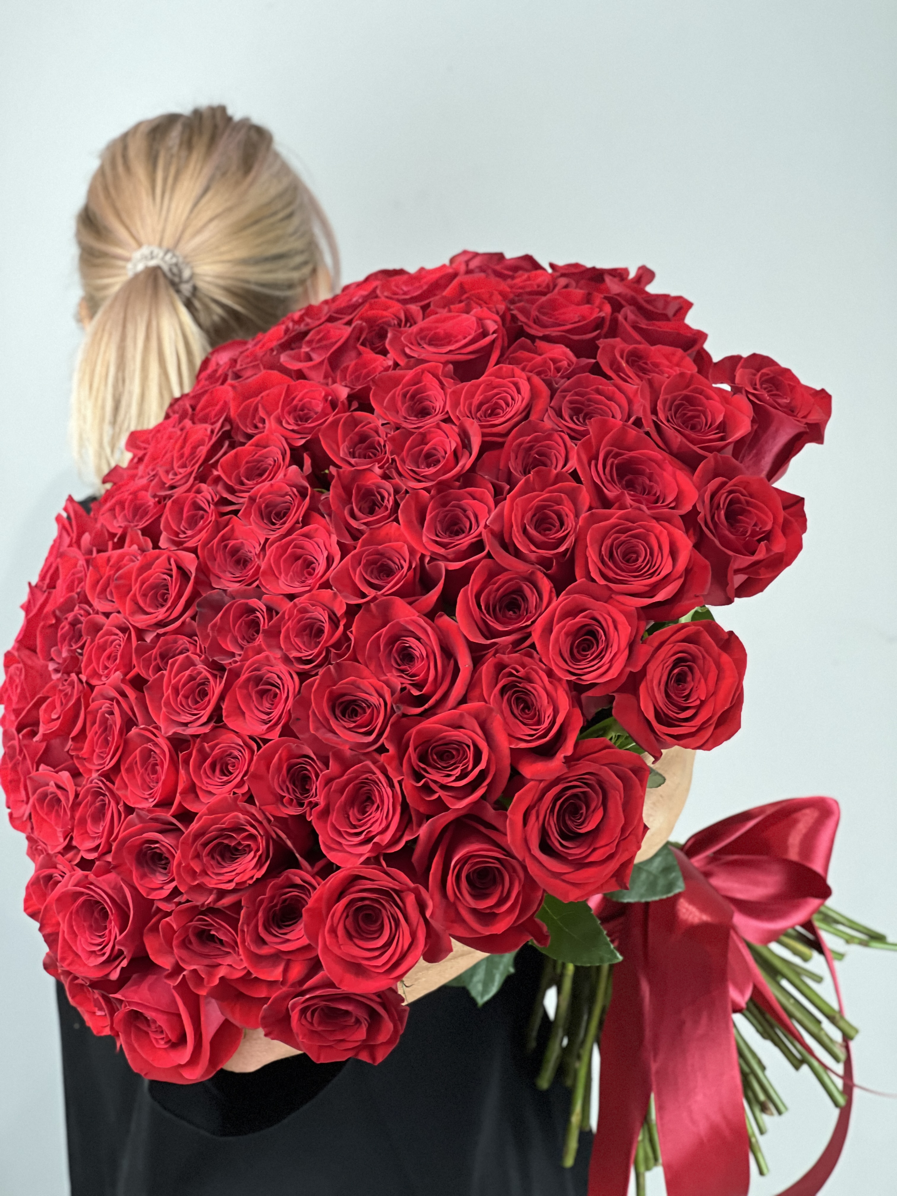 Букет из 101 эквадорской розы