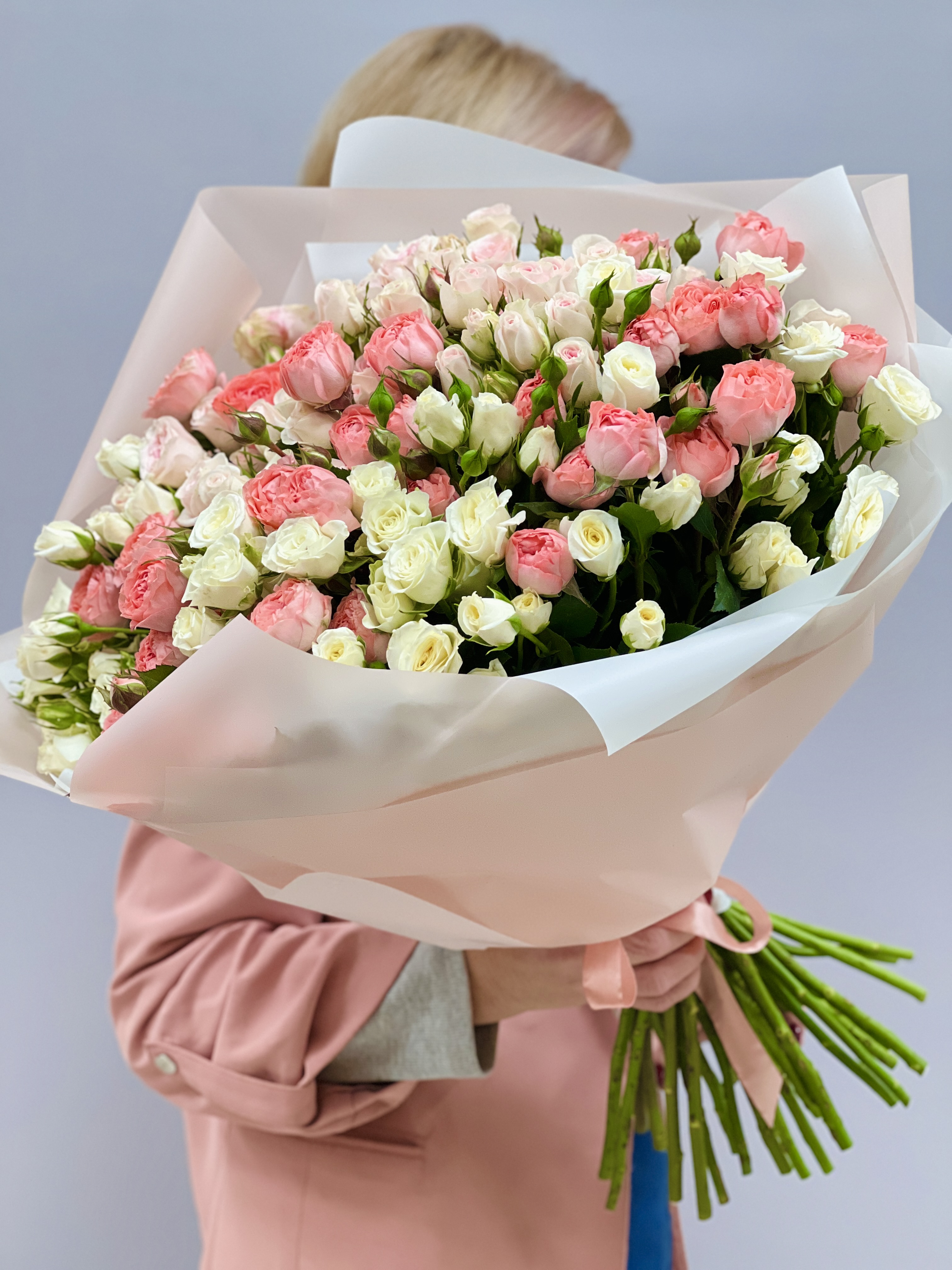 Детали роз Фемке и Лирика крупным планом