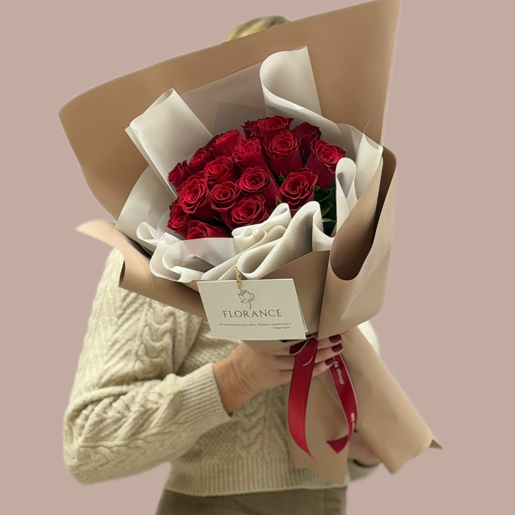 Длинные розы 60 см