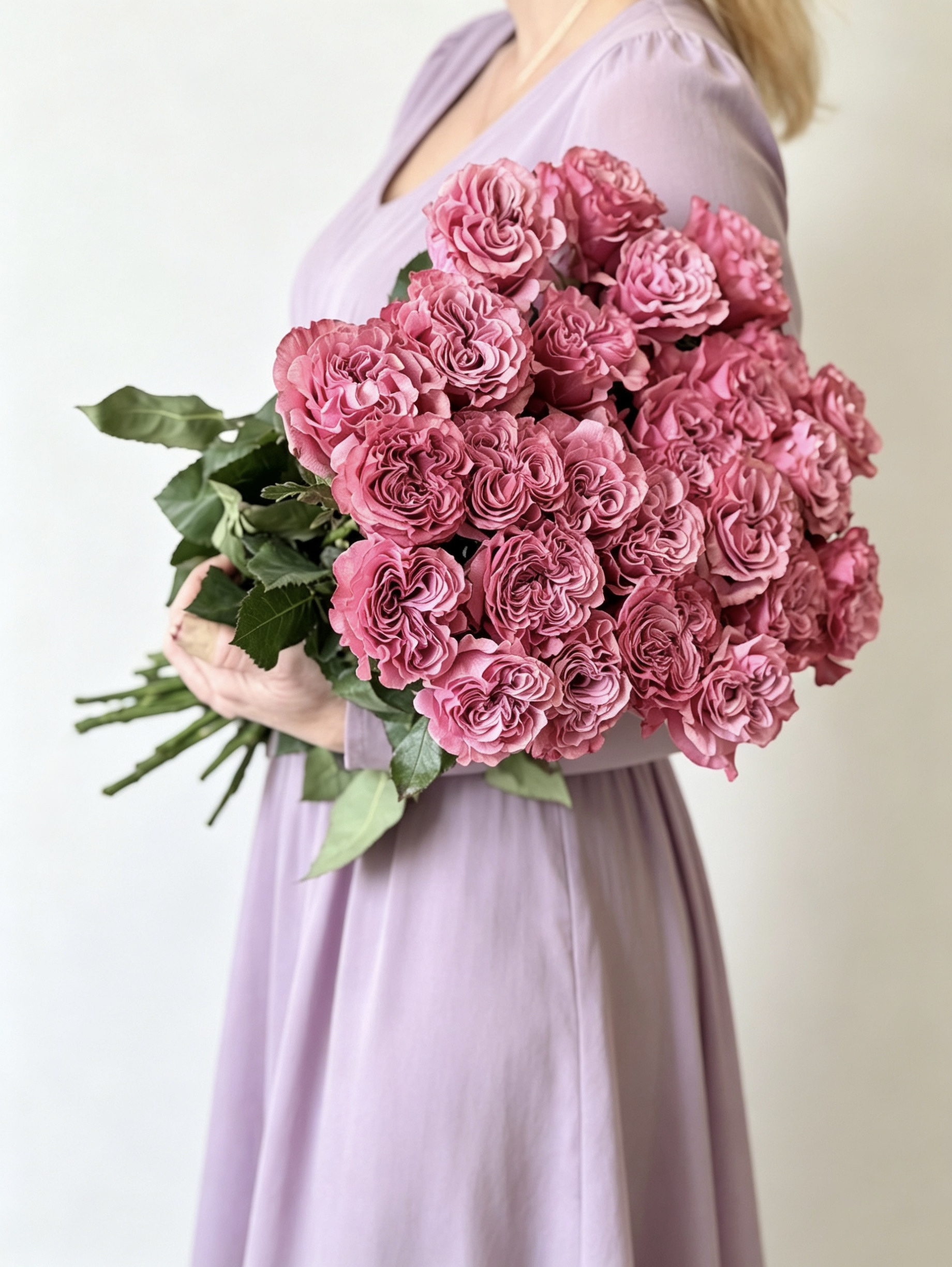 Крупный план бутона розы Кантри Блюз