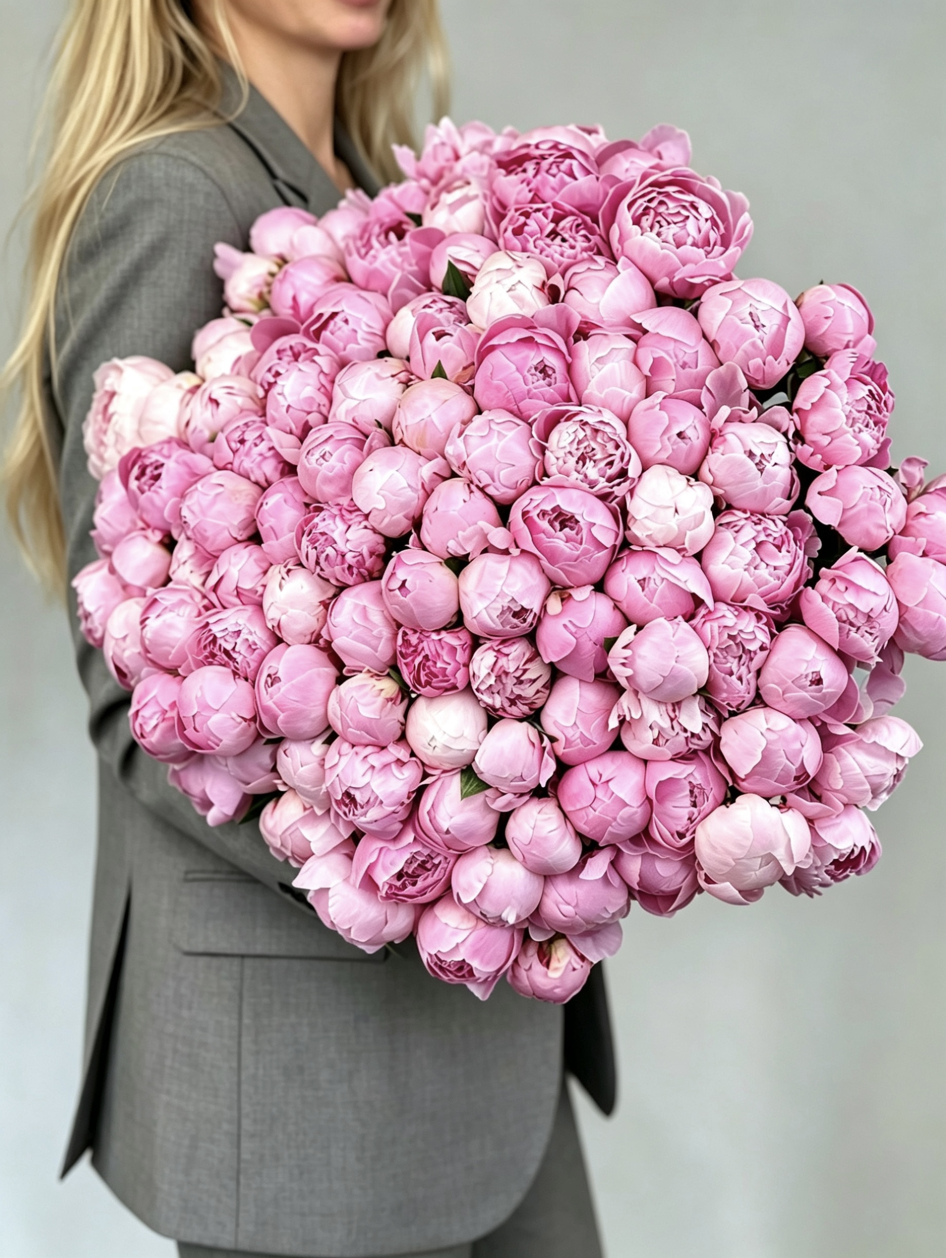 Пион Sarah Bernhardt крупно