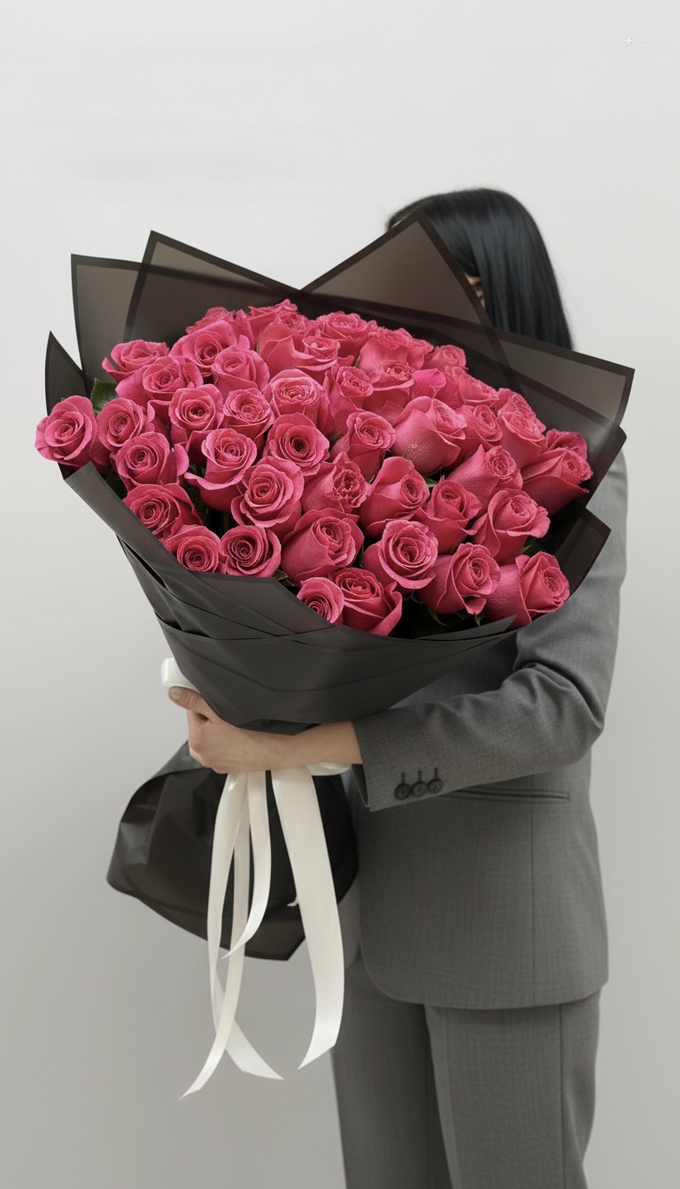 Букет из 51 розы